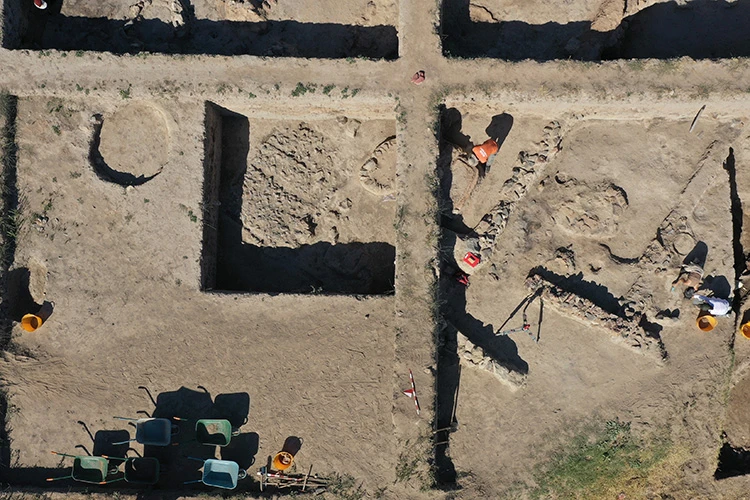 Höyükte bin 700 yıllık beyin ve deri kalıntıları bulundu