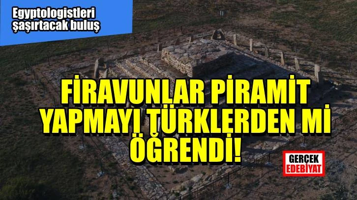 Hani göçebeydik! Türk piramidi bulundu