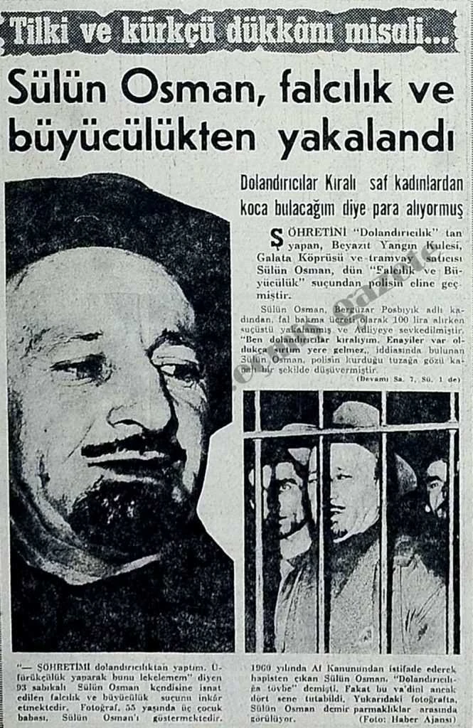 Sülün Osman'ın hayatı sosyolojik bir okul