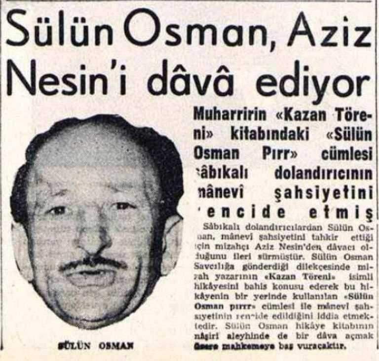 Sülün Osman'ın hayatı sosyolojik bir okul