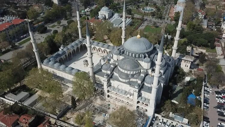 Sultanahmet Camii restorasyonunda son durum