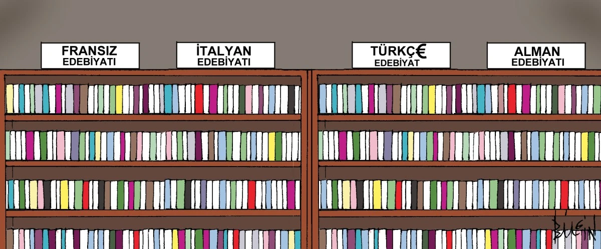 Karikatür 'Türkçe edebiyat'çılarını yendi