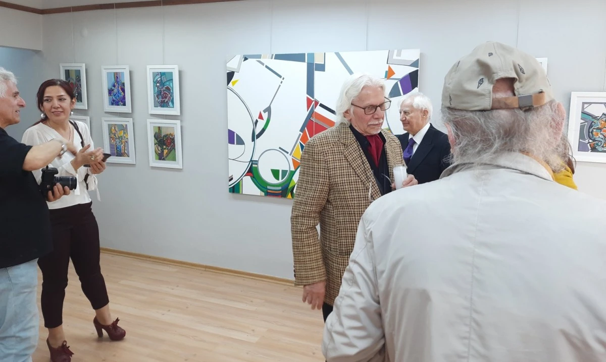 Ankara'da kübist sergi: Birsen Küpeli'nin resim sergisinden fotoğraflar