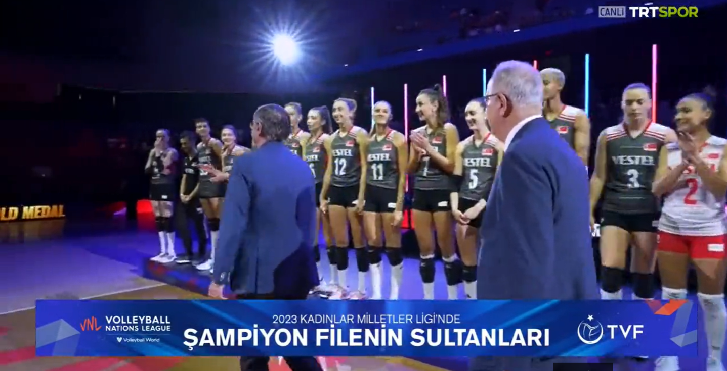 A Milli Kadın Voleybol Milli Takımımız dünya şampiyonu