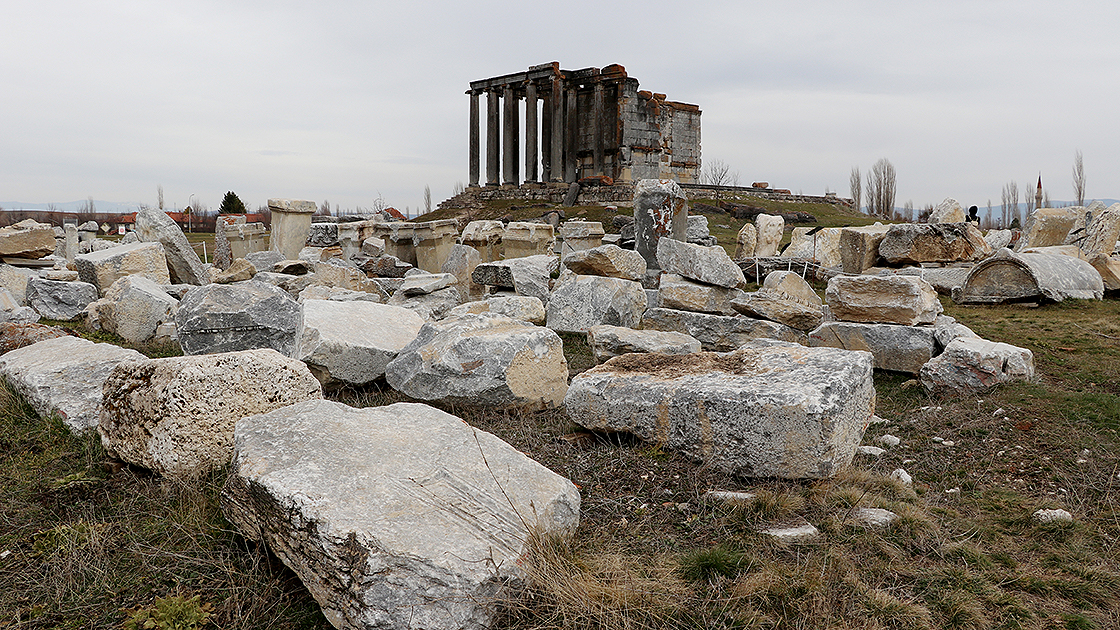 5 bin yıllık Aizanoi Antik Kenti İkinci Efes olarak da adlandırılıyor