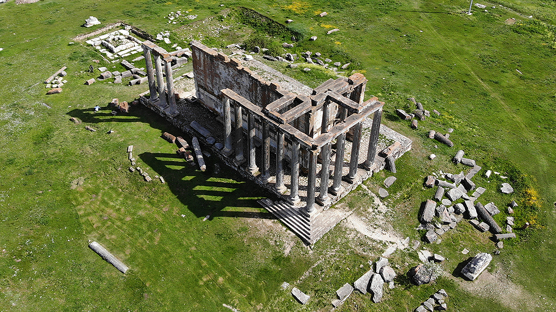 5 bin yıllık Aizanoi Antik Kenti İkinci Efes olarak da adlandırılıyor