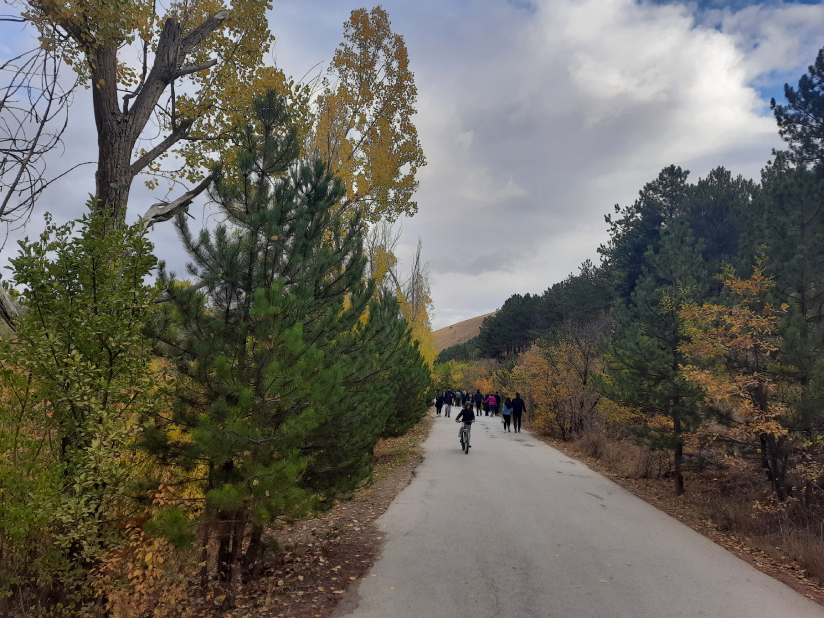 Eymir (Ankara) Ekim'de daha güzel