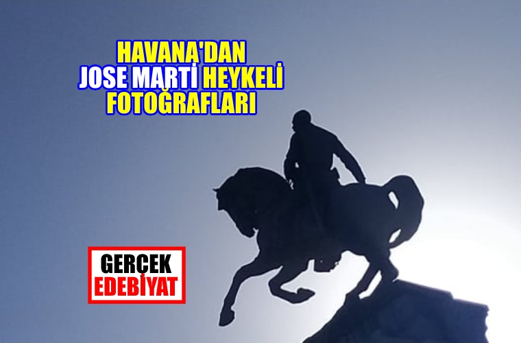 Havana'da Jose Marti heykelinin muhteşem fotoğrafları