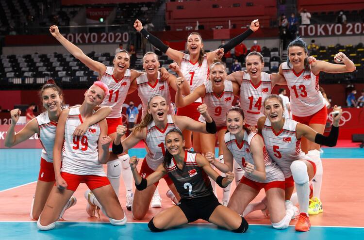 A Milli Kadın Voleybol Takımı, son olimpiyat şampiyonu Çin'i 3-0 yendi