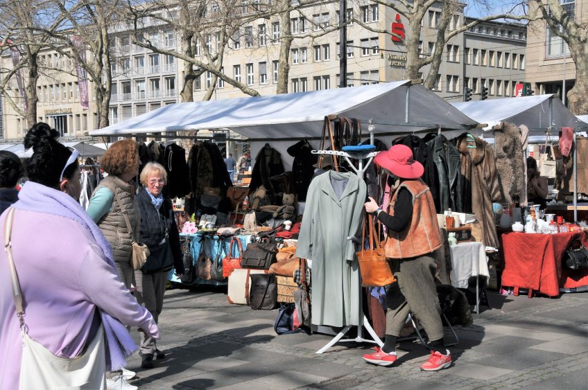 Köln ve Köln Bitpazarından fotoğraflar