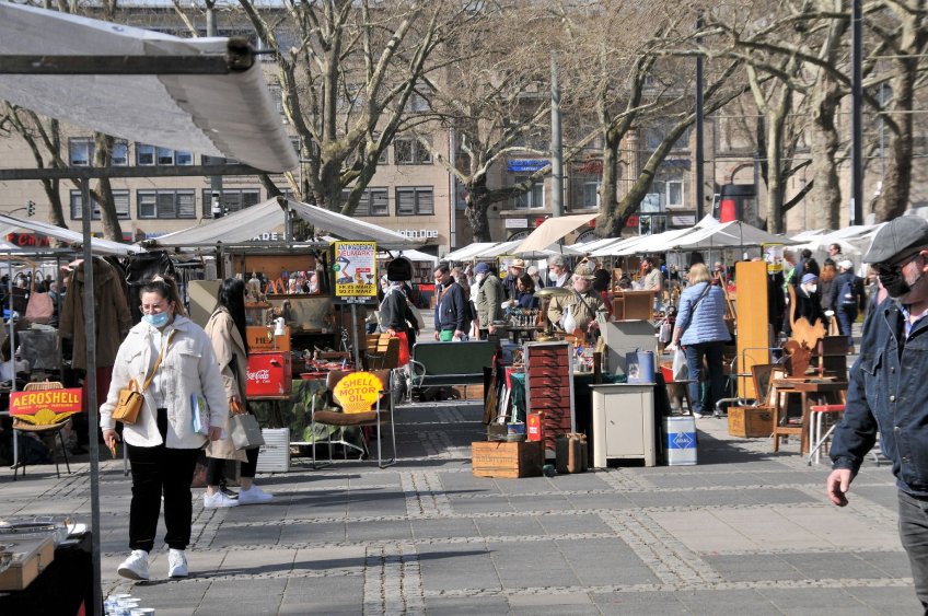 Köln ve Köln Bitpazarından fotoğraflar