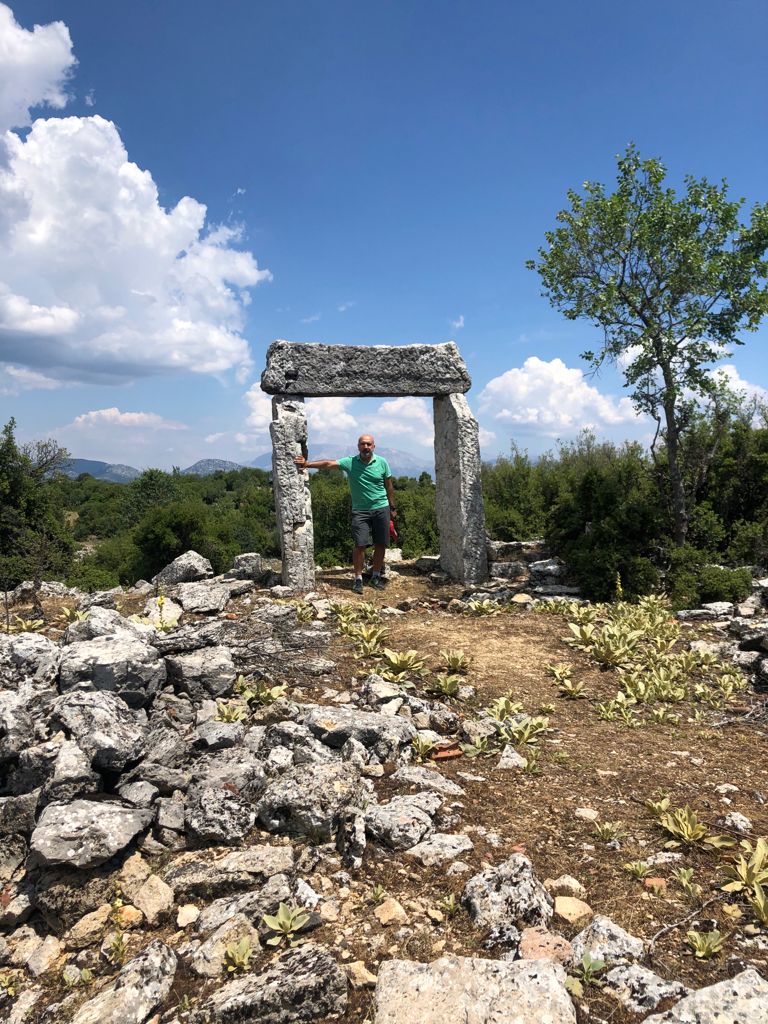 Burdur Bucak İlçesi Çamlık Köyü tepelerinde antik Roma kenti Kremna