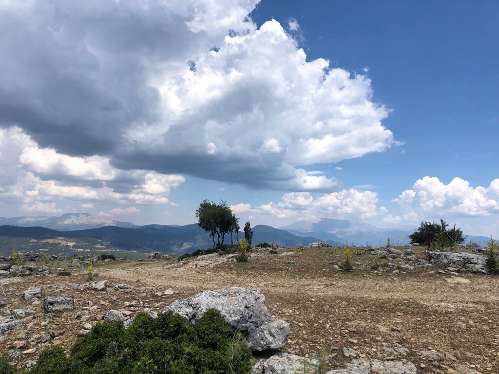 Burdur Bucak İlçesi Çamlık Köyü tepelerinde antik Roma kenti Kremna