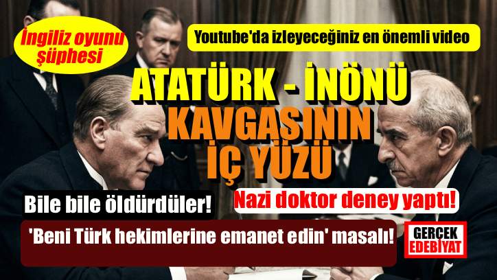 Atatürk İnönü çatışması yeni bir boyuta taşındı