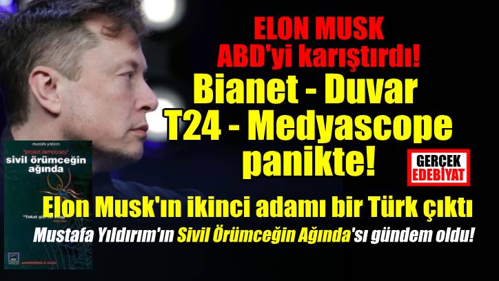 Elon Musk örtüyü kaldırdı Bianet Medyascope T24 Duvar panikte