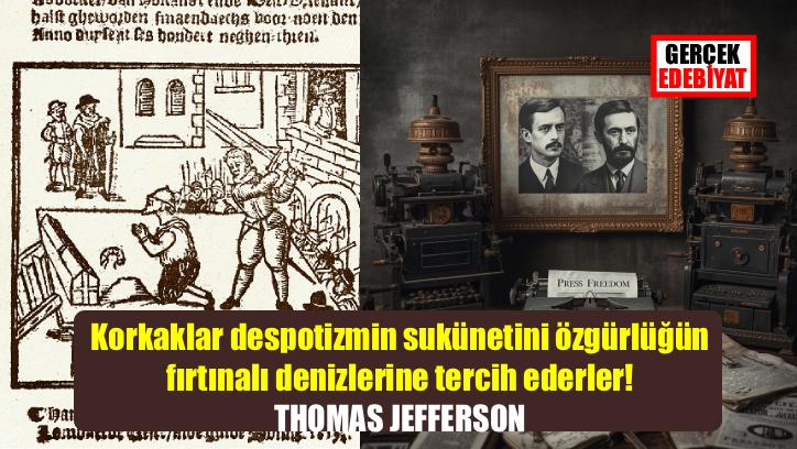 Hapse atılan ilk gazeteciler / Onur Öymen