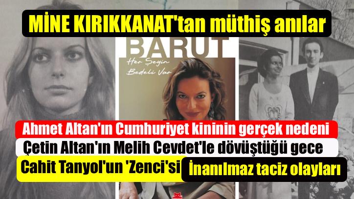 Mine Kırıkkanat'ı eleştirenler keşke Barut'u okusalardı / Ahmet Yıldız